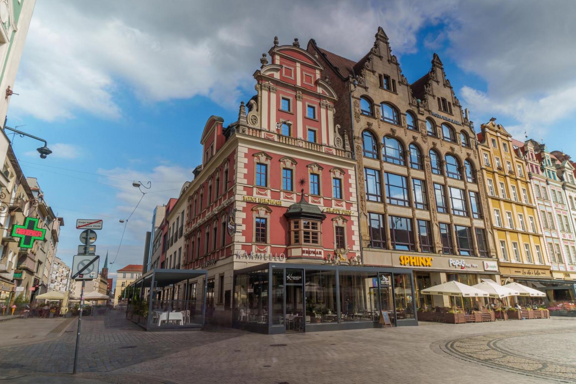 Golden Rooftop Apartment-Oldtown Breslau Exterior foto