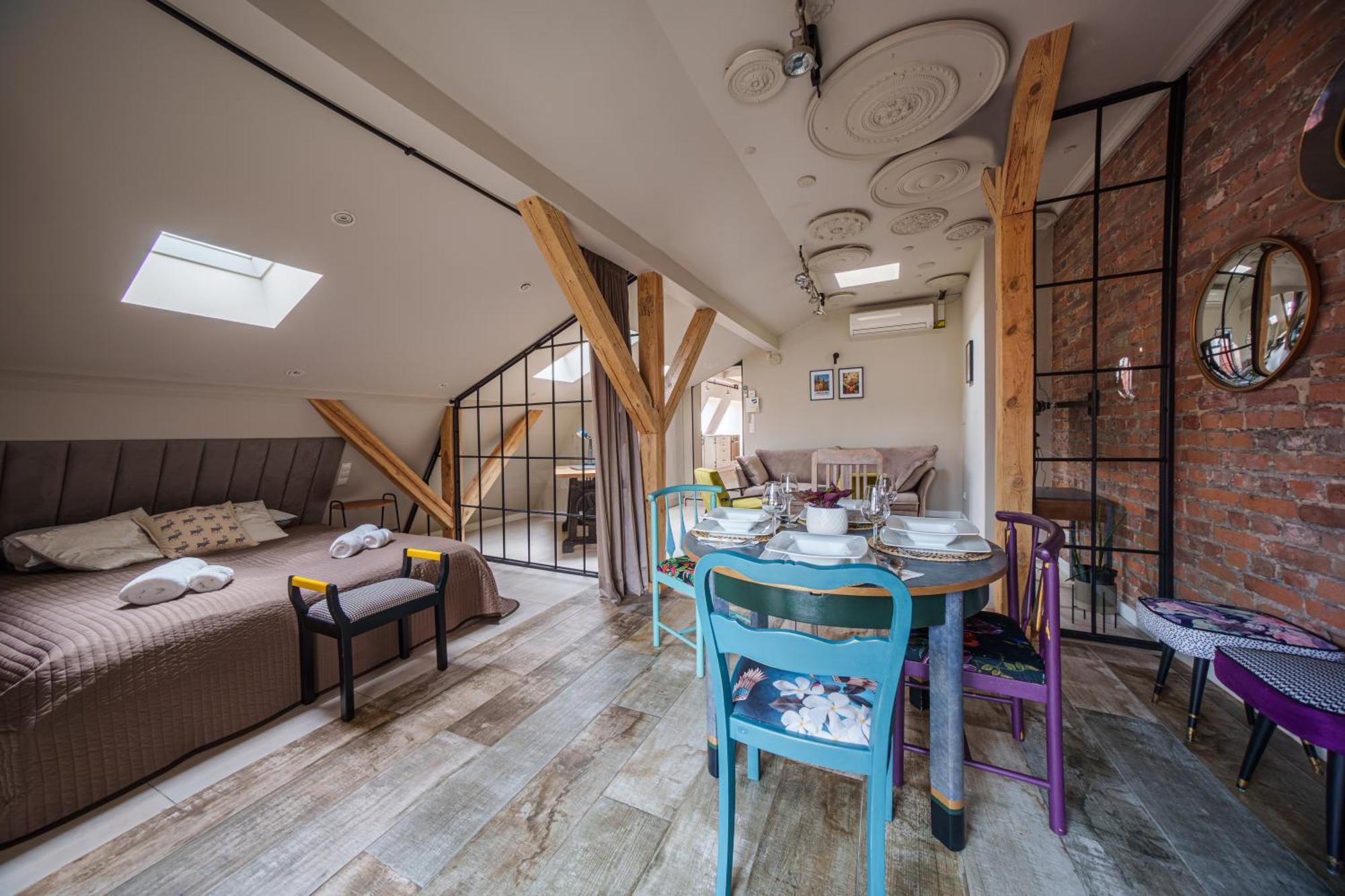 Golden Rooftop Apartment-Oldtown Breslau Exterior foto