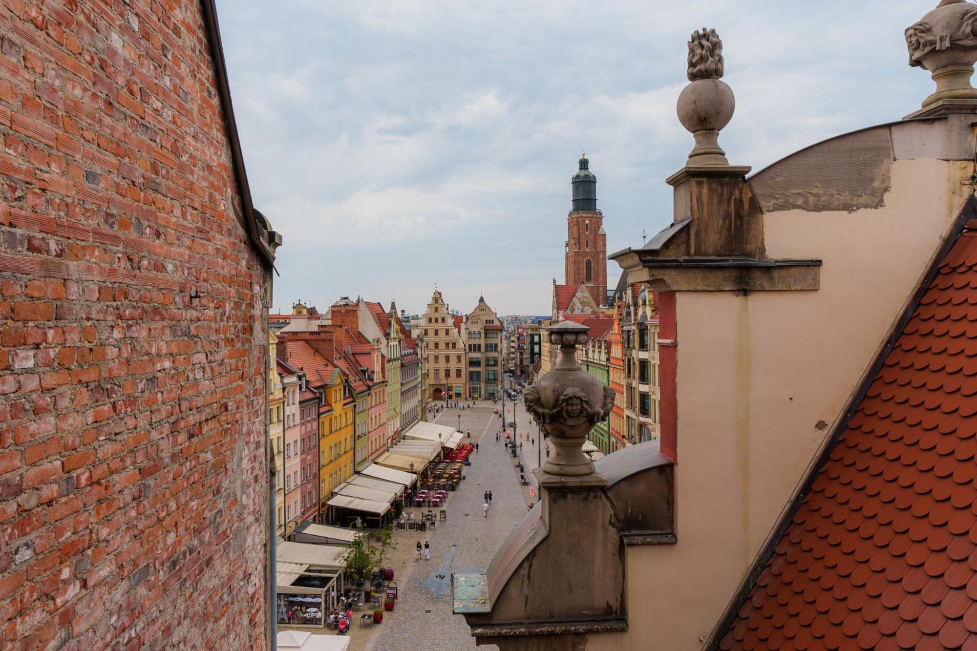 Golden Rooftop Apartment-Oldtown Breslau Exterior foto